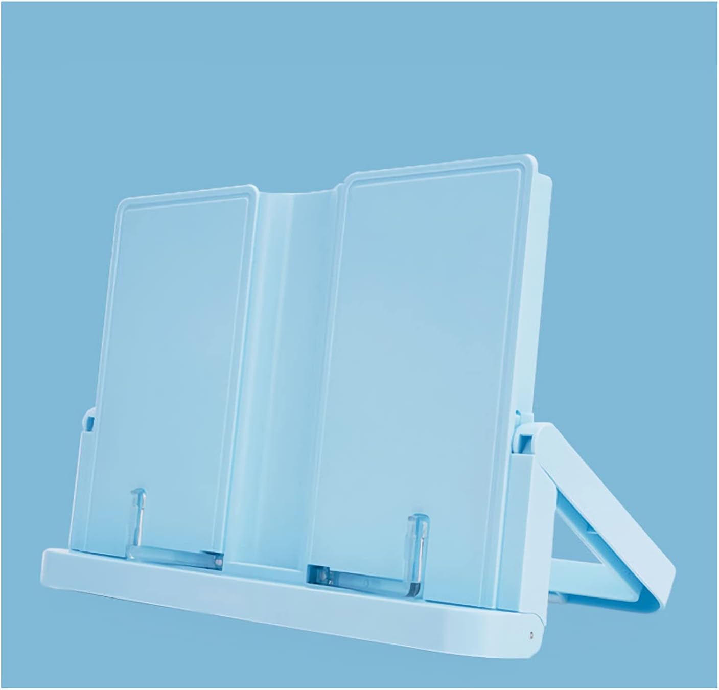 Yuidaaavzz Foldable Book Stand for Cookbook Recipes