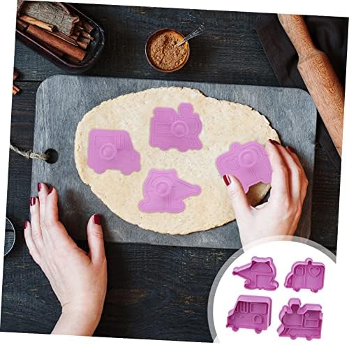 Hemoton 12pcs Car Biscuit Baking Mold Set