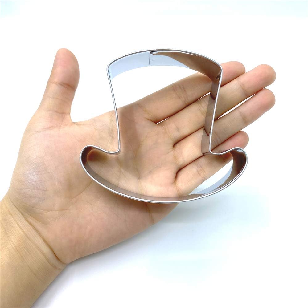 LILIAO Top Hat Cookie Cutter - 35 x 32 Inches - Stainless Steel 1