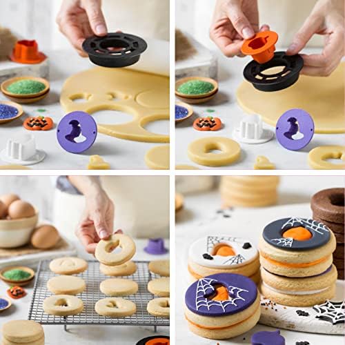 Decora 0255043 Set of 4 Halloween Ox Eye Cutters