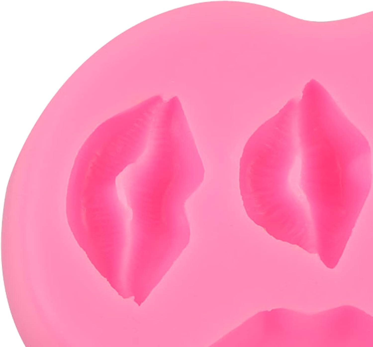 DIY Fondant Silicone Lips Shape Baking Tool - Roseate