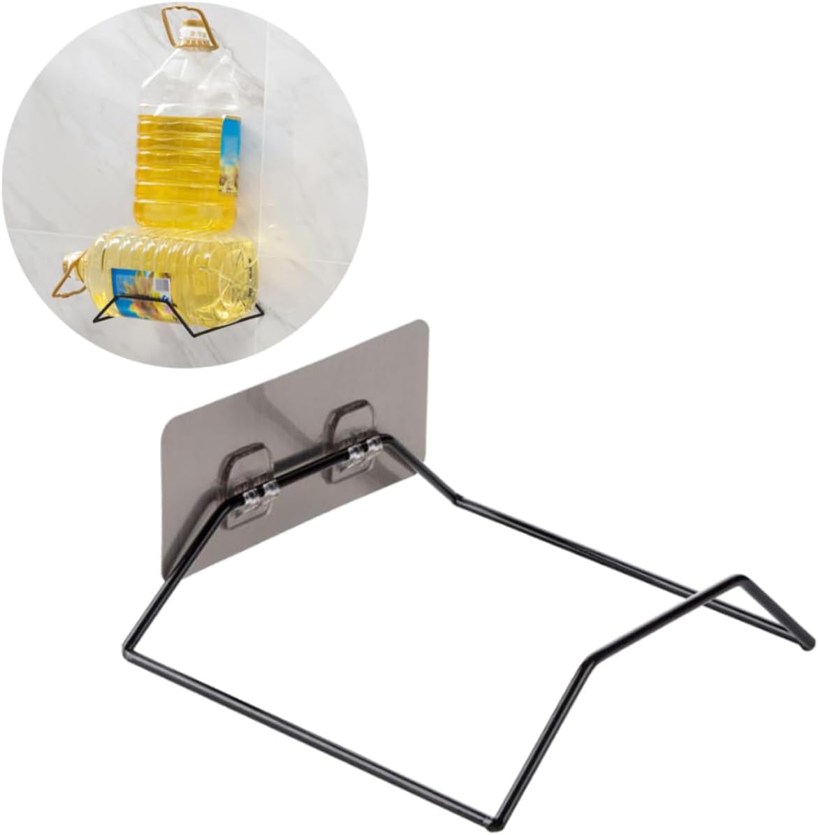 OSALADI Bathroom Towel Hook 2 Pcs Adhesive Holder
