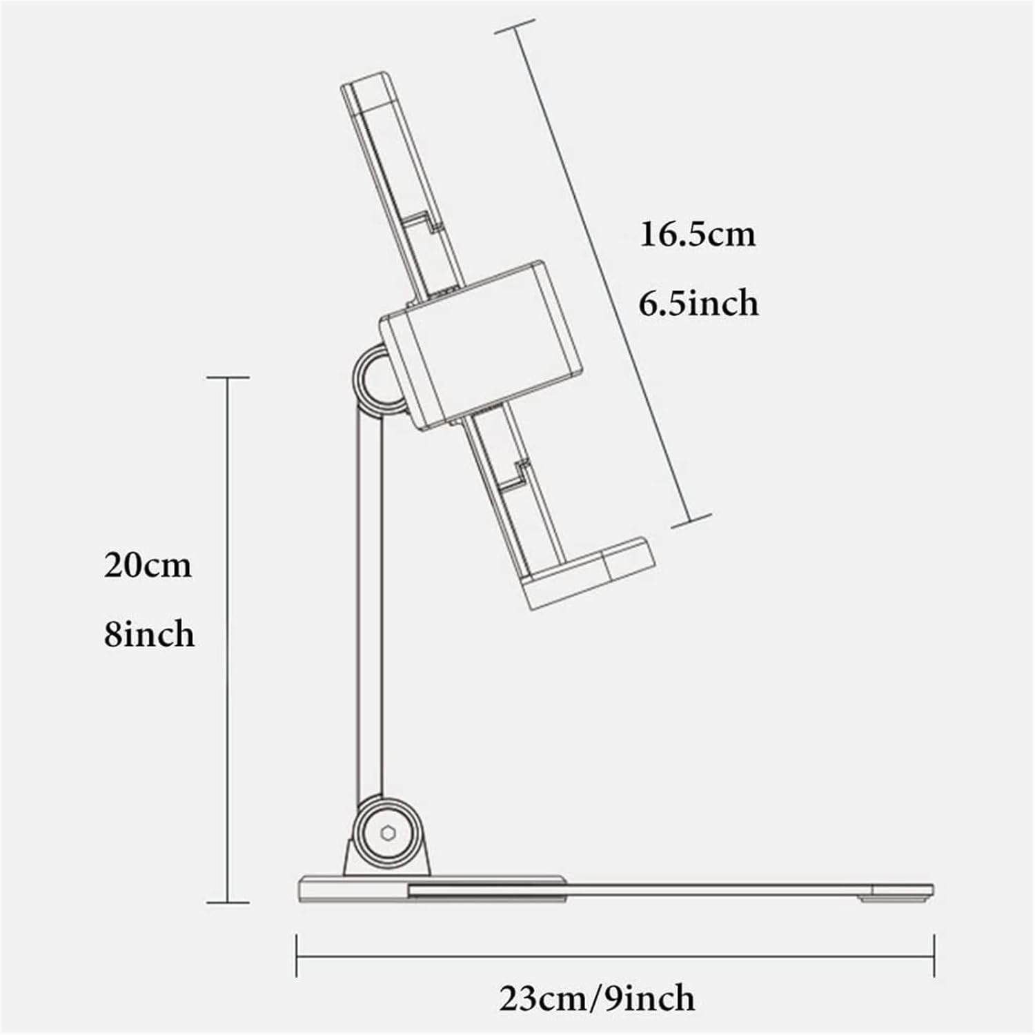 Yuidaaavzz Book Stand for Reading Adjustable Height