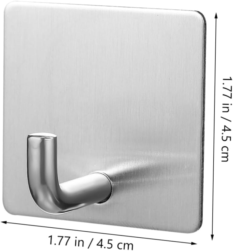 4Pcs Modern Wall Hooks for Towels Coats Hats
