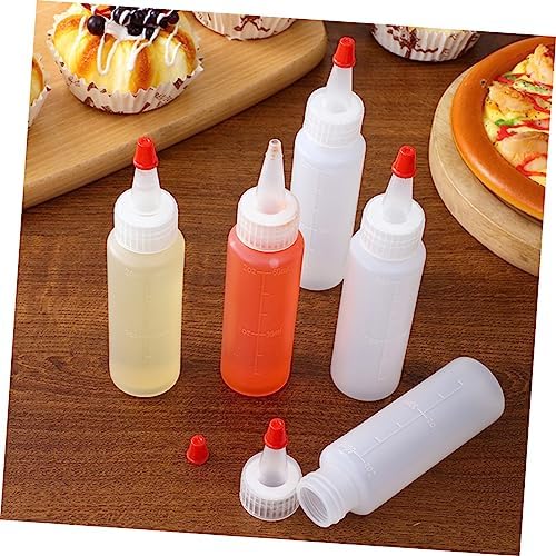 MAGICLULU 15pcs Mini Condiment Squeeze Bottles 2oz Set