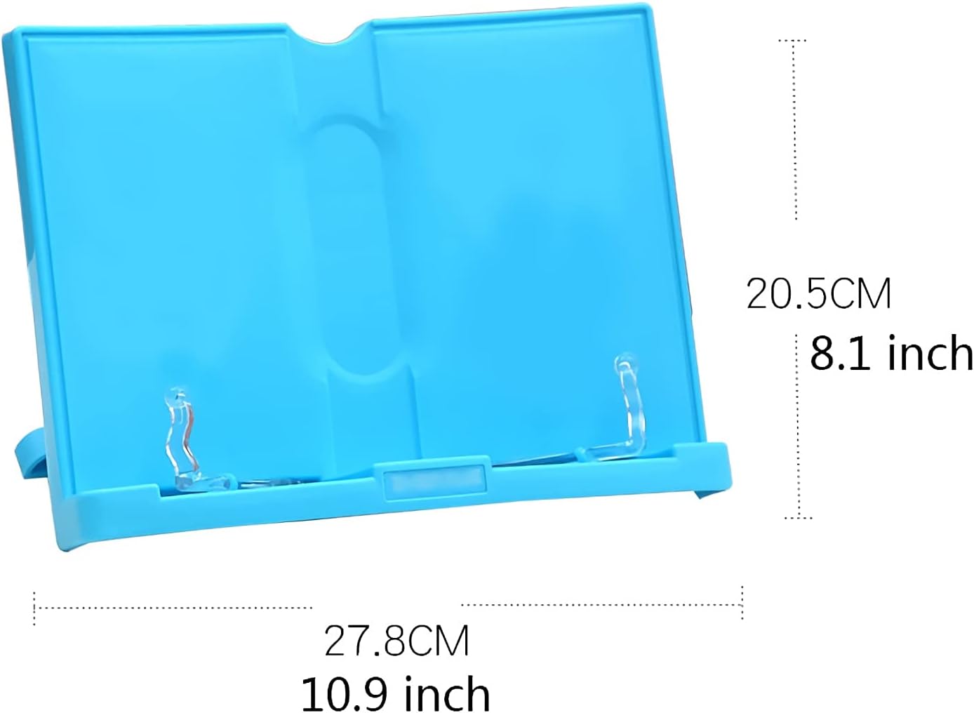 Adjustable Book Stand for Cookbook and Tablet Use
