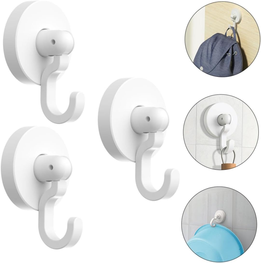 3pcs Home Hooks Removable Wall Hooks for Towels and Kitchen Items
