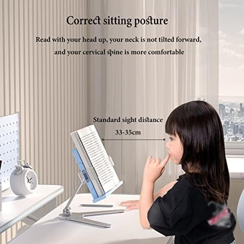 Yuidaaavzz Adjustable Book Stand for Reading 1
