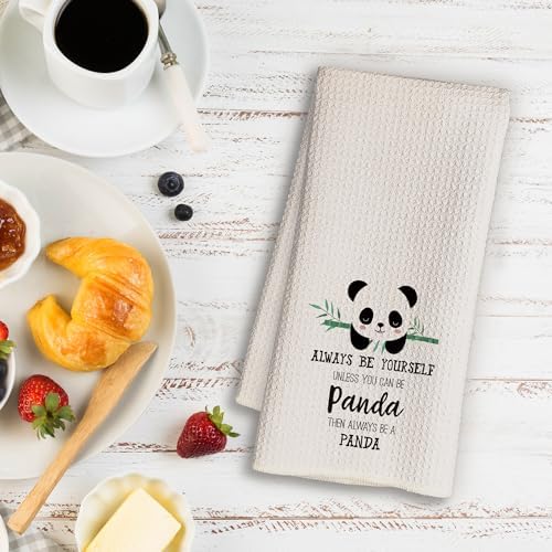Mancheng-zi Panda Kitchen Towel 16x24 Inches