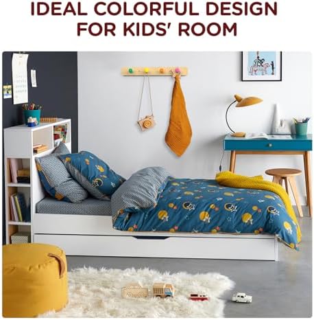 Monlurd Kids Solid Wood Coat Rack Wall Mount