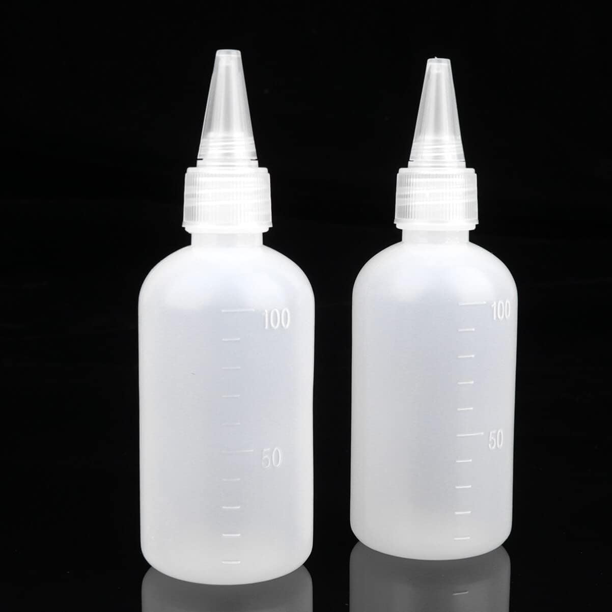 STOBAZA 10-Piece Condiment Squeeze Bottles