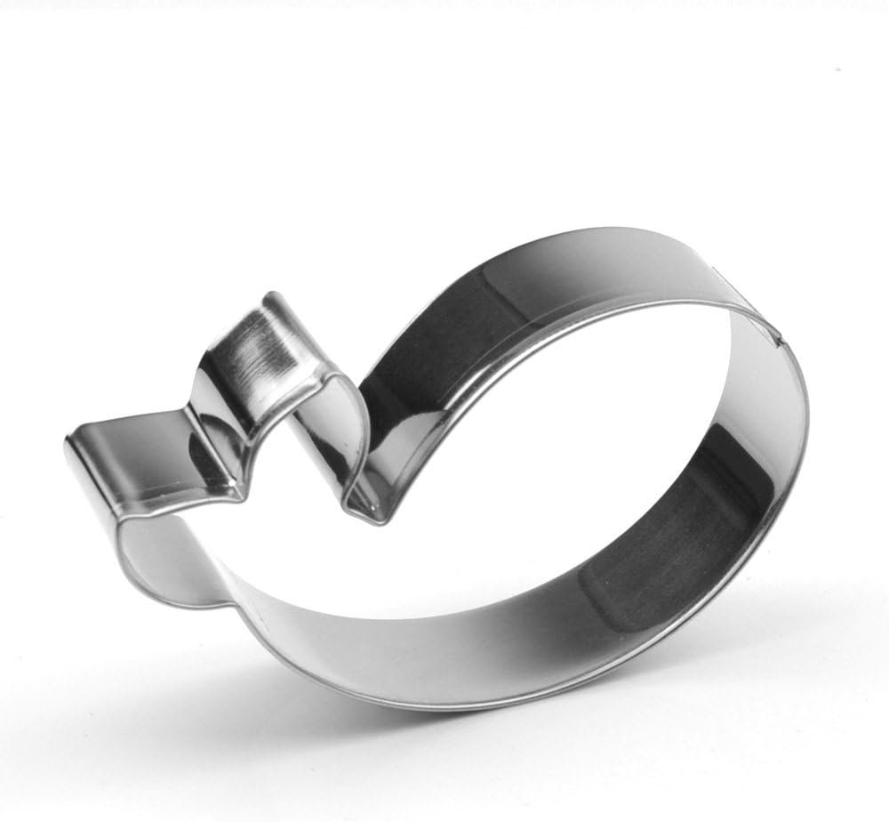 Whale Biscuit Cookie Cutter - Stainless Steel
