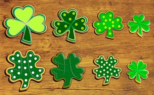 YXCLIFE 8PCS St Patricks Day Cookie Cutters Set