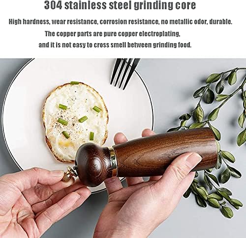 SEFAX 2-Piece Salt Pepper Grinder Set