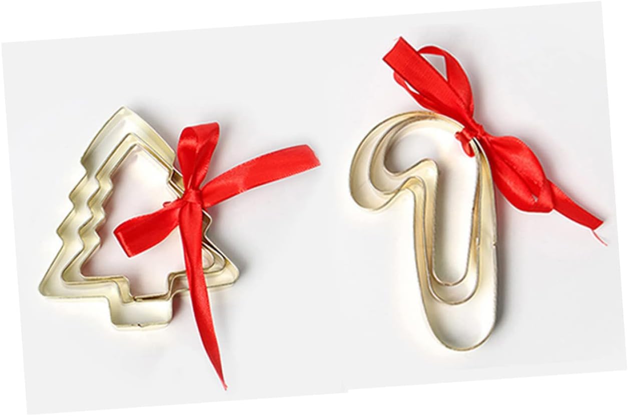 Ciieeo 3 Pcs Metal Cookie Cutters