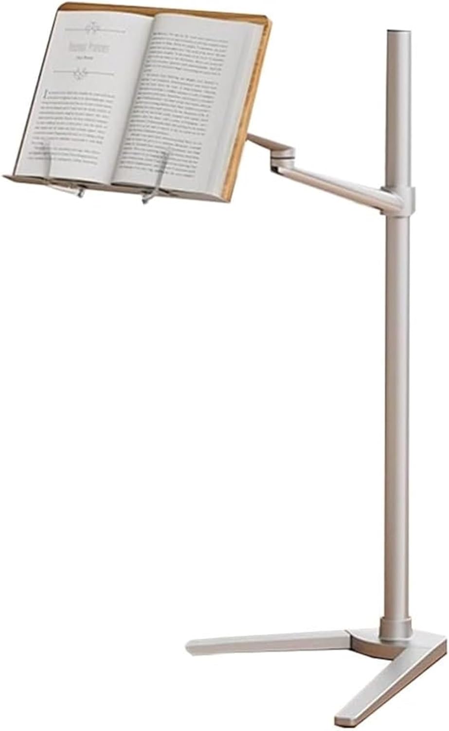 Adjustable Book Stand for Reading and Cookbook Use