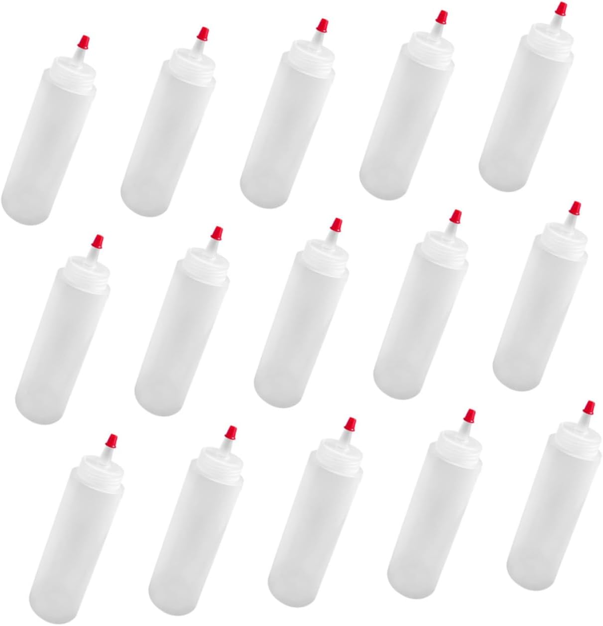 Zerodeko 15pcs Mini Condiment Bottles