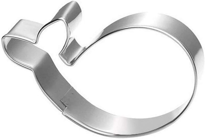 Whale Biscuit Cookie Cutter - Stainless Steel