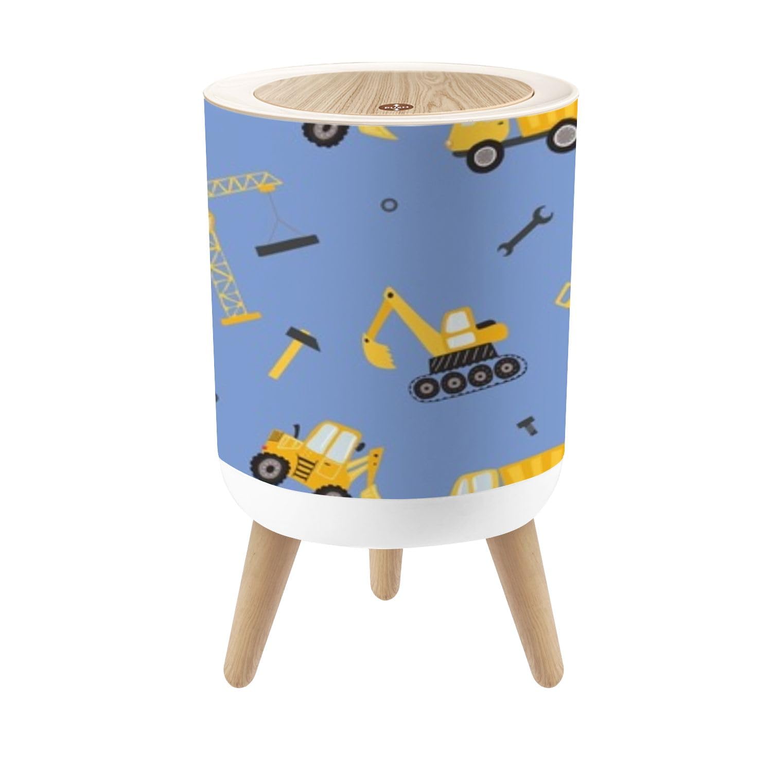 Small Dog Proof Trash Can 18 Gallon with Lid