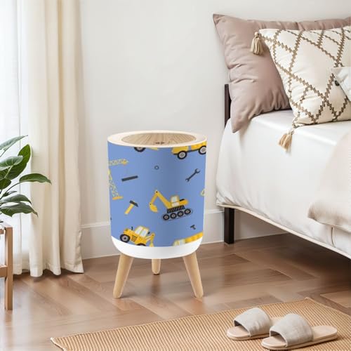 Small Dog Proof Trash Can 18 Gallon with Lid