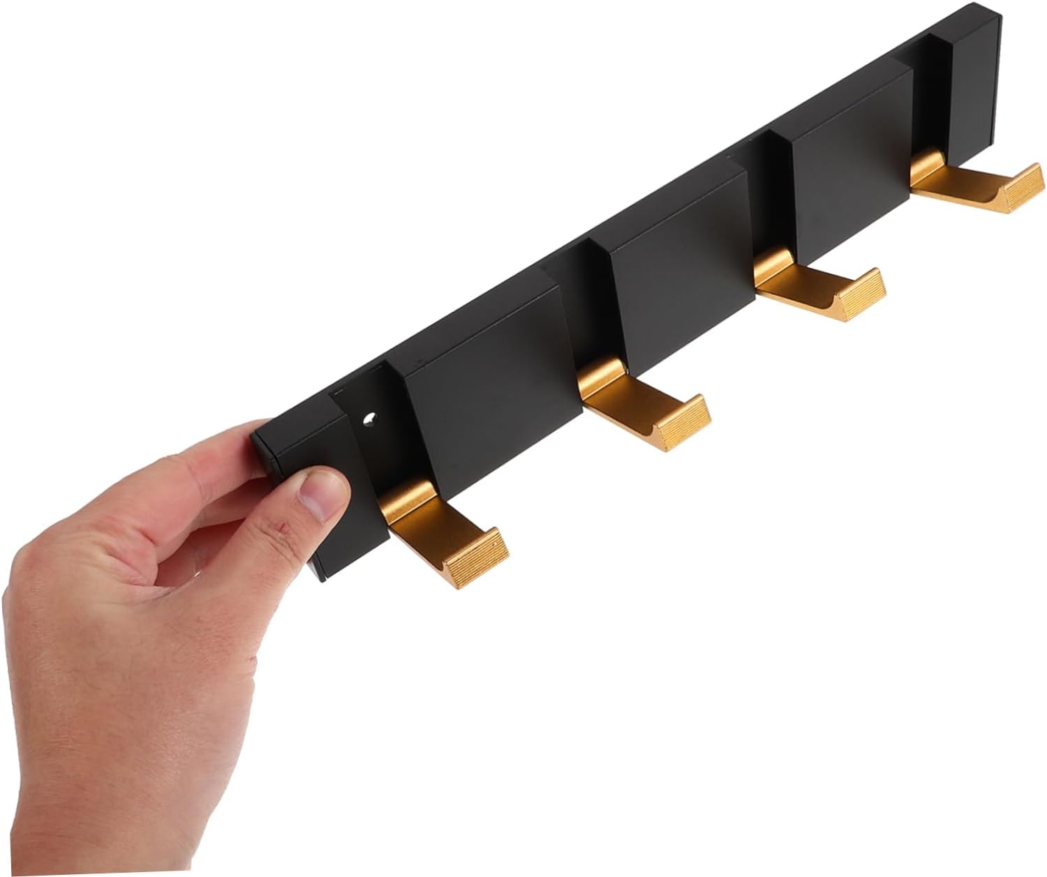 Space Saving Foldable Clothes Hooks Wall Mount Hanger for Towels Purses Hats