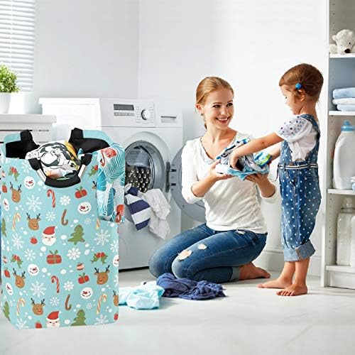 visesunny Foldable Laundry Basket with Handle