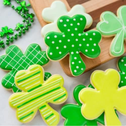 JOB JOL Shamrock Cookie Cutters Set 5PCS