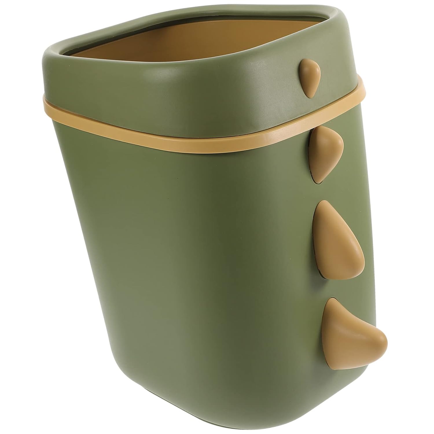 IMIKEYA Dino Trash Can for Home Office Kitchen