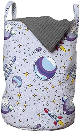 Ambesonne Outer Space Laundry Bag with Handles