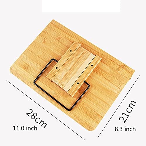 Yuidaaavzz Foldable Book Stand with Adjustable Height