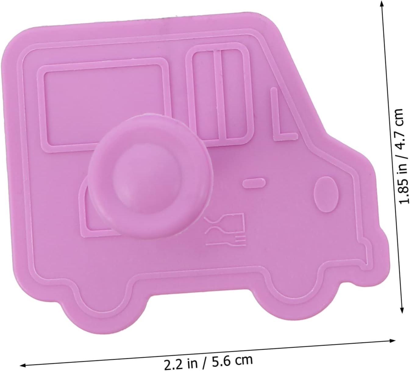Hemoton 12pcs Car Biscuit Baking Mold Set