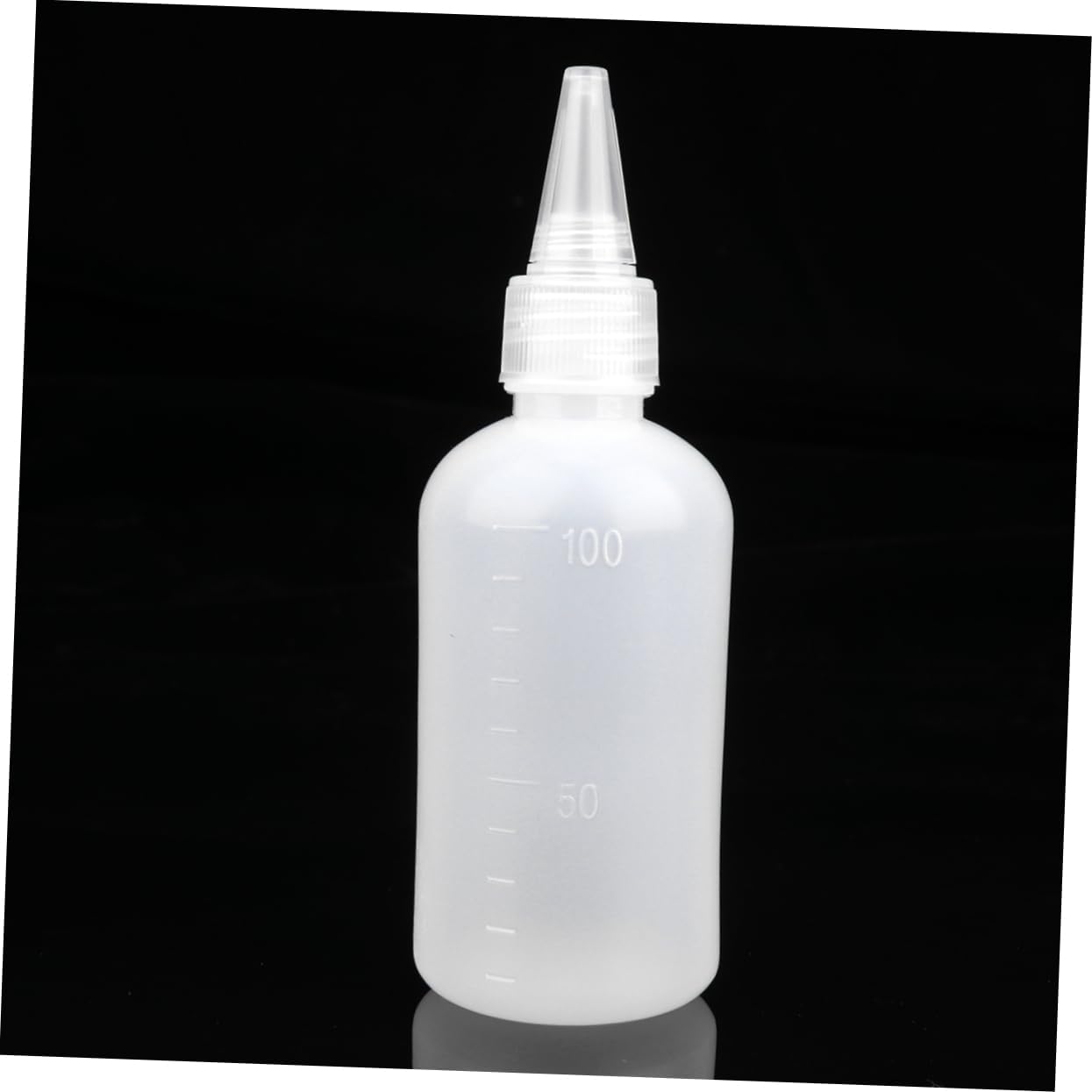 Ipetboom 20 Pcs White HDPE Condiment Squeeze Bottles
