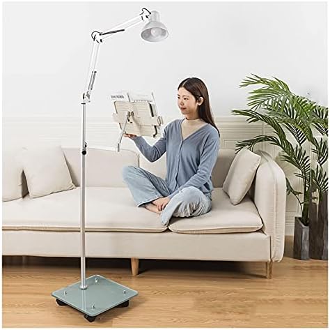 Adjustable Floor Stand for Tablet Laptop and Book