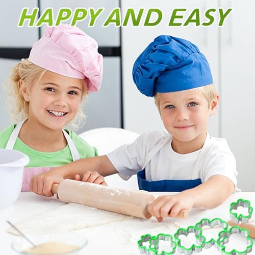 St Patricks Day Clover Cookie Cutter Set