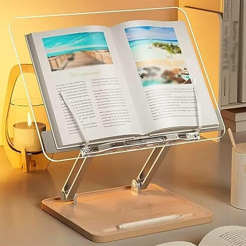 Yuidaaavzz Multi-Function Book Stand for Reading and Cooking