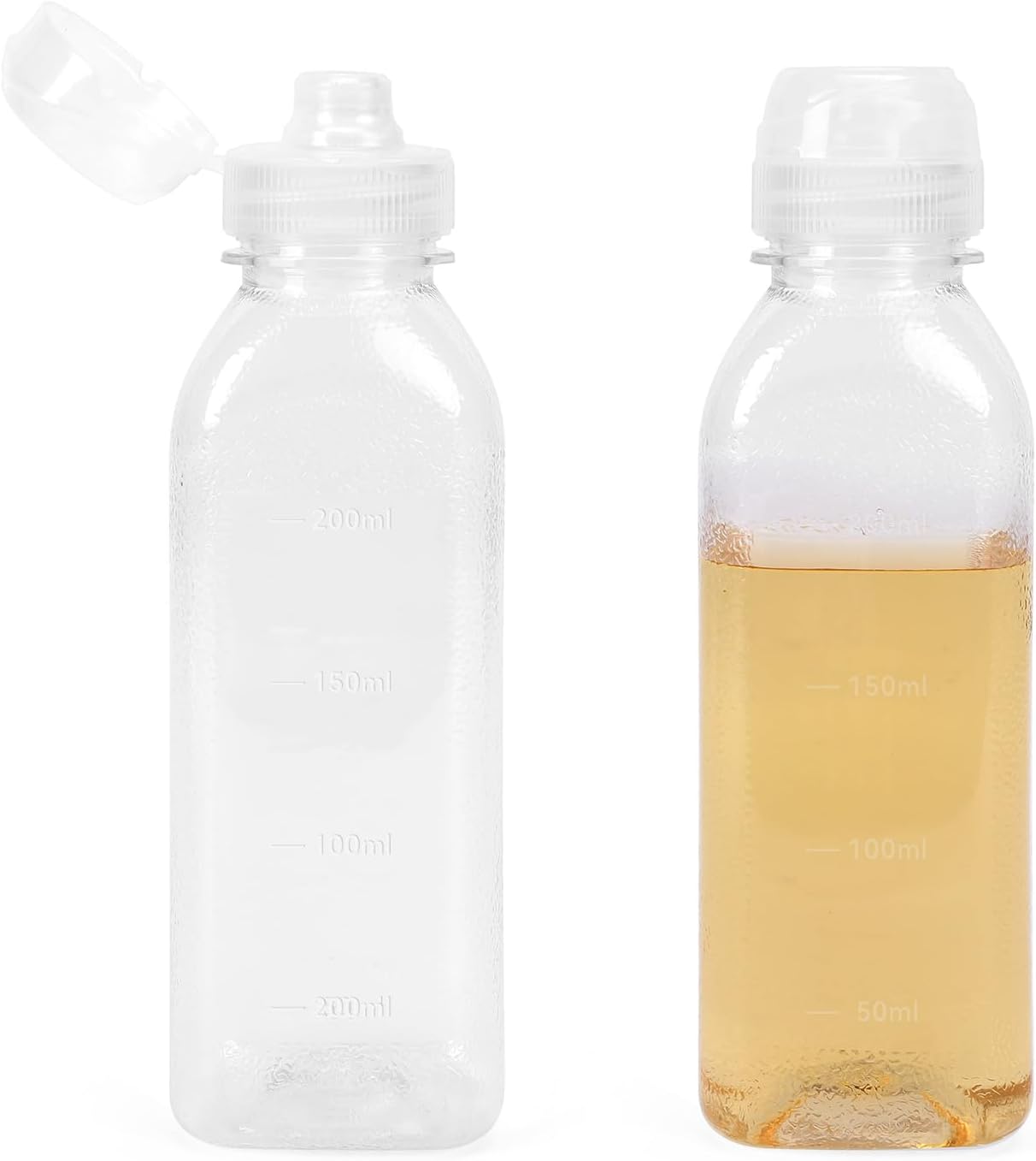 Mozeat Lens 10oz Condiment Squeeze Bottles 2 Pack