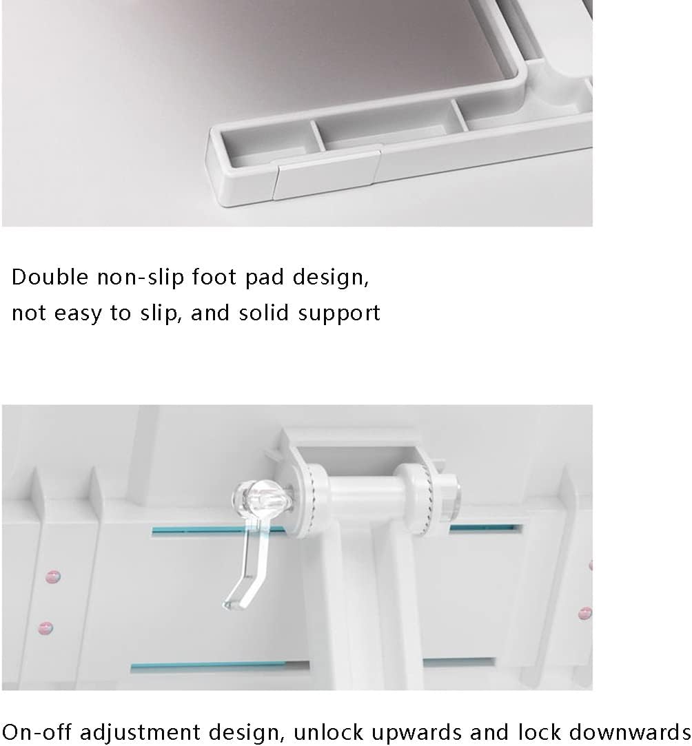 Adjustable Book Stand for Reading Portable Cook Book Holder