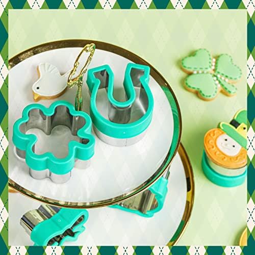 ETERSION St Patricks Day Cookie Cutters 9 Pieces 1