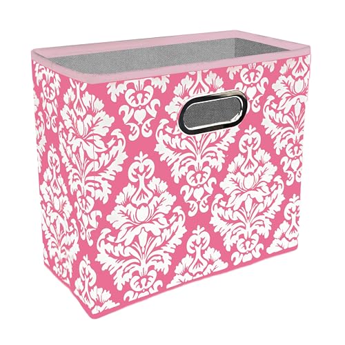 Fabric Waste Basket with Handle Waterproof and Retractable Design