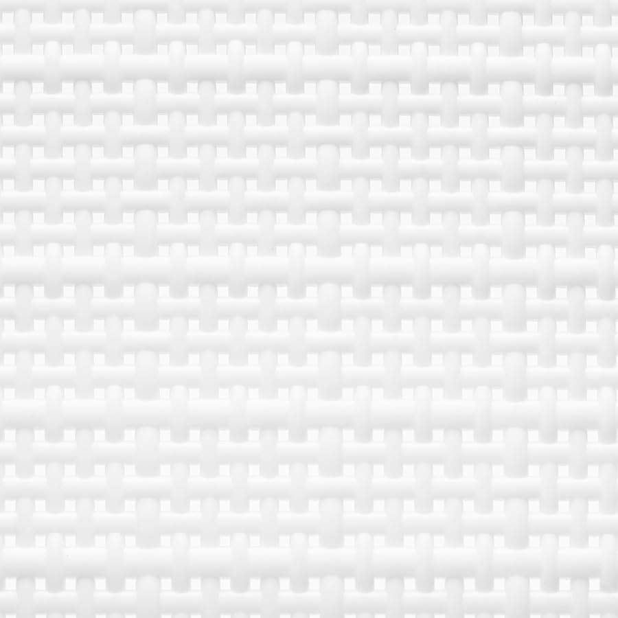 Whitmor Large Resin Tote Link Stitch White 2 PcsSet