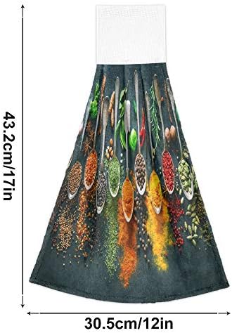 Aslsiy Retro Design Kitchen Towels Set of 2