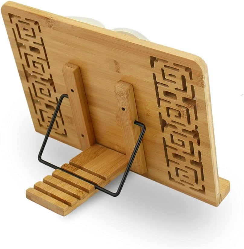 Yuidaaavzz Foldable Cookbook Stand Holder 1