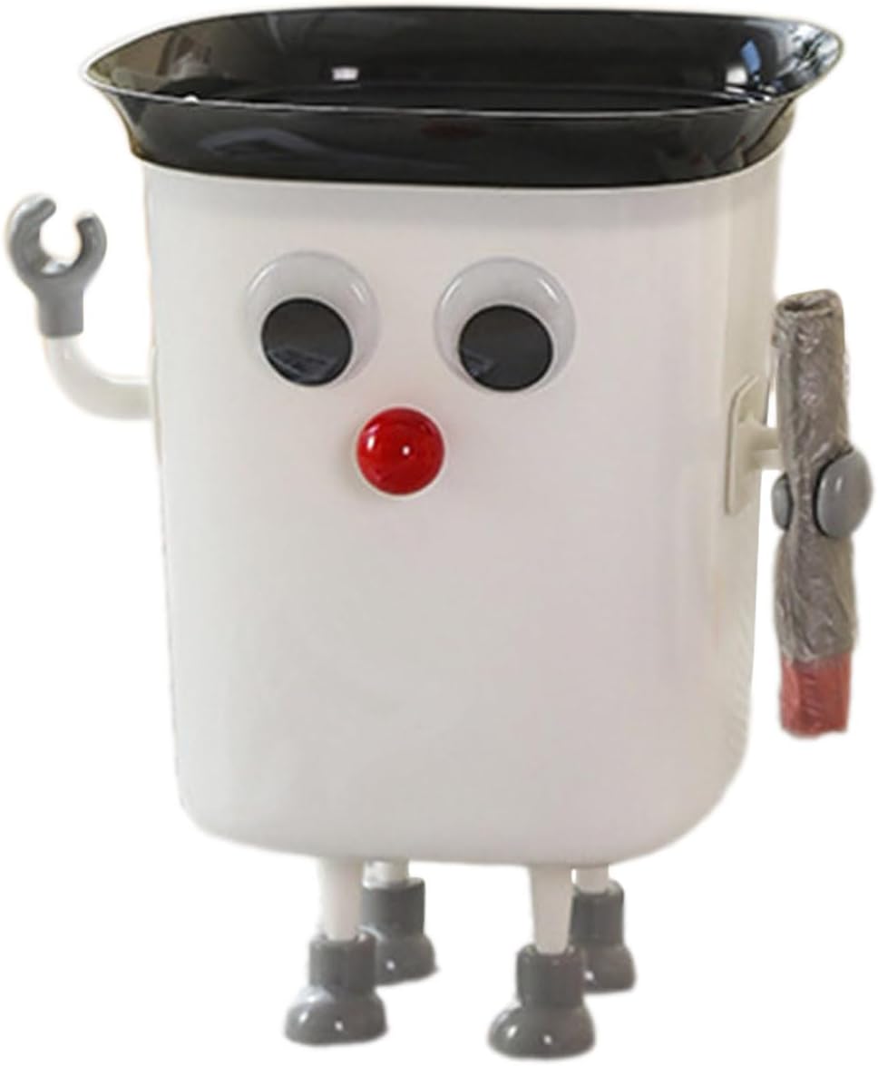 Aurgiarme Funny Eye Trash Bin for Kids Bedroom