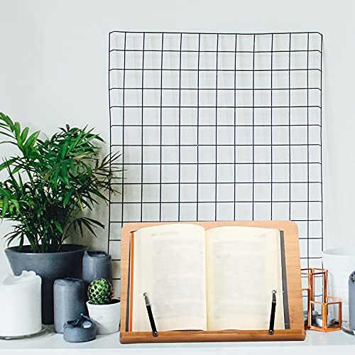 Yuidaaavzz Foldable Book Stand for Desk and Kitchen 1