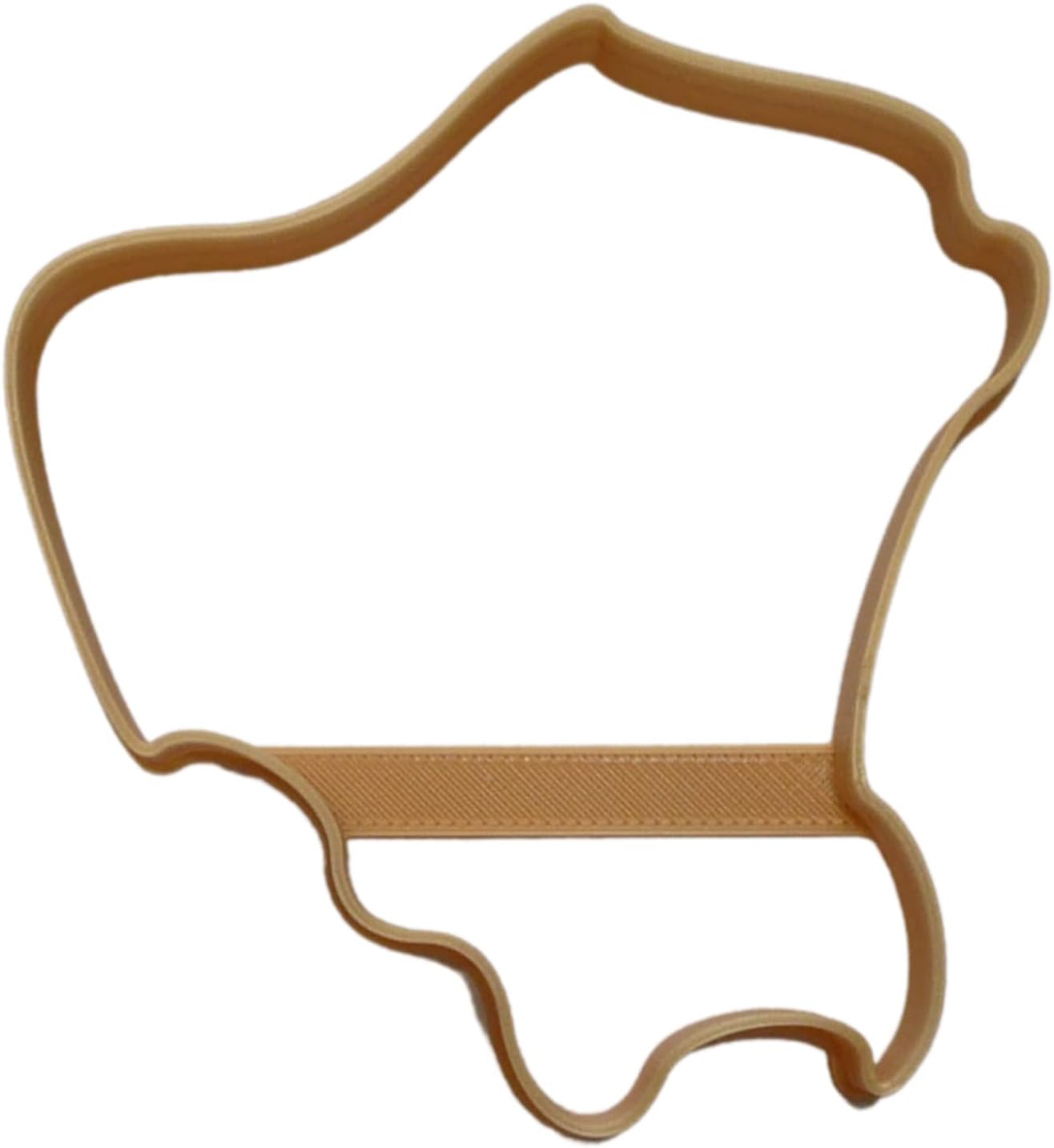 LUQUILLO PUERTO RICO MUNICIPALITY OUTLINE COOKIE CUTTER MADE IN USA