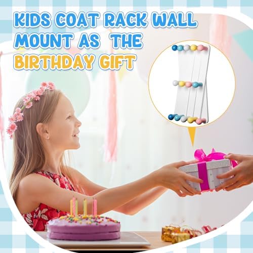 Suzile Expandable Wooden Coat Rack for Kids 1