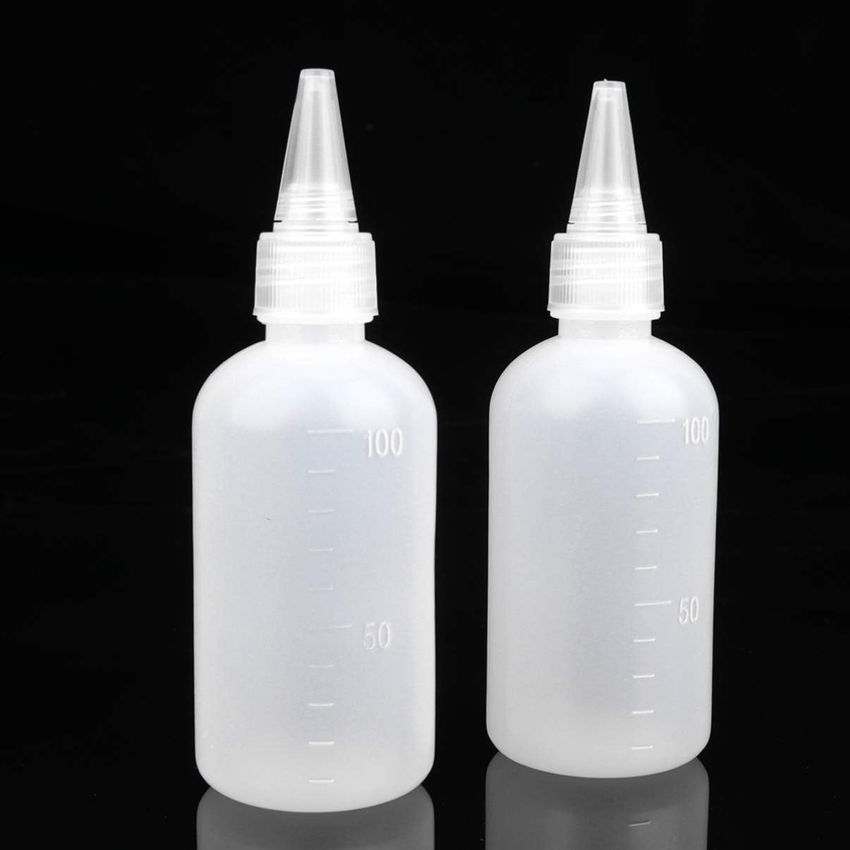 MAGICLULU 10 Pcs Reusable Condiment Squeeze Bottles 1