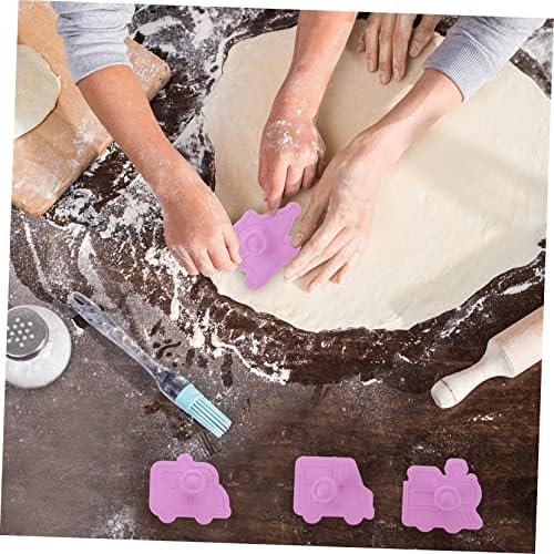 Hemoton 12pcs Car Biscuit Baking Mold Set