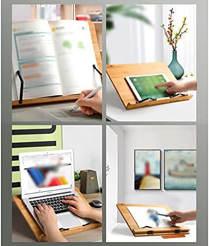 Yuidaaavzz Foldable Cookbook Stand for Home Office Kitchen