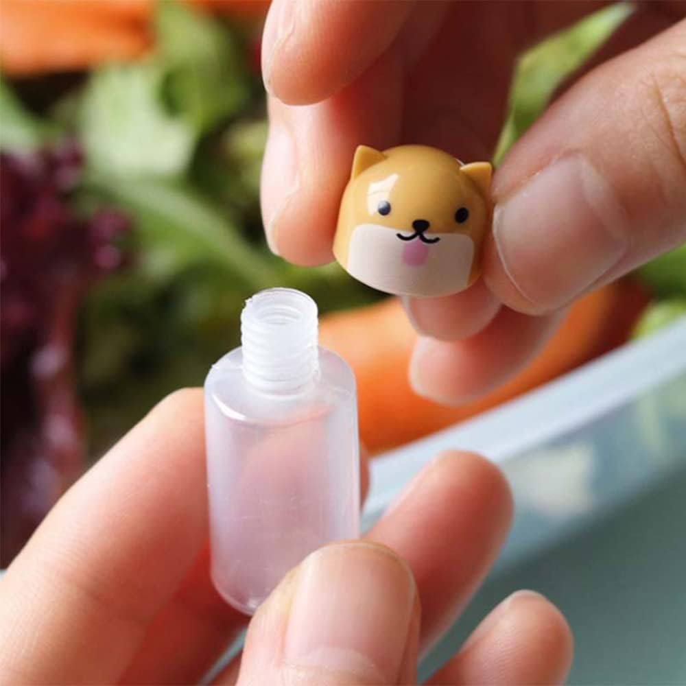 TopHomer Mini Condiment Squeeze Bottles Set